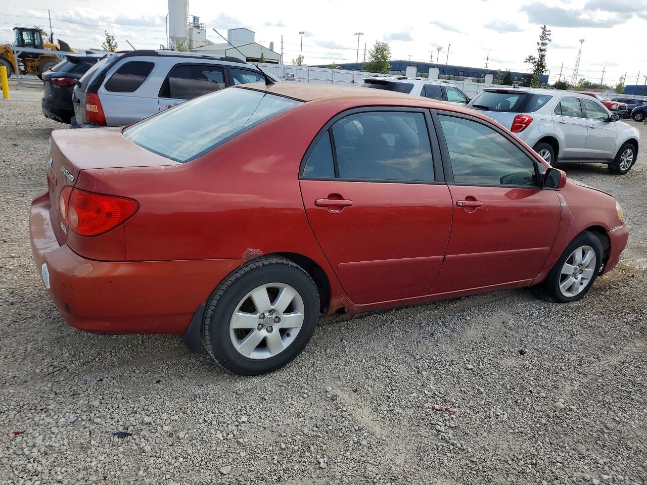 2005 Toyota Corolla Le Red vin: 1NXBR30E45Z438608