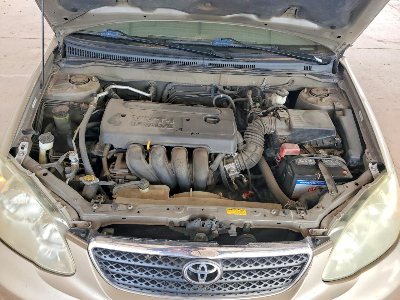 2005 Toyota Corolla Le Gold vin: 1NXBR30E55Z376748