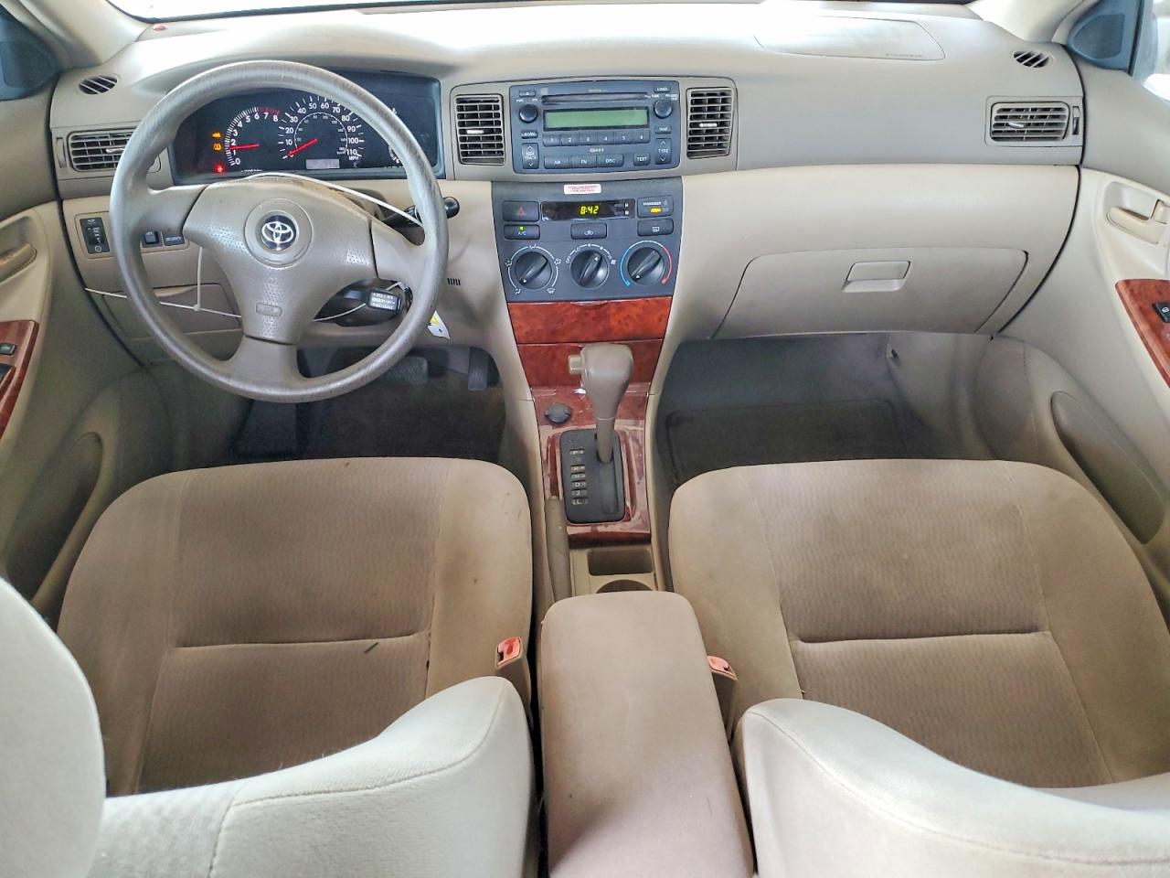 2005 Toyota Corolla Le Gold vin: 1NXBR30E55Z376748