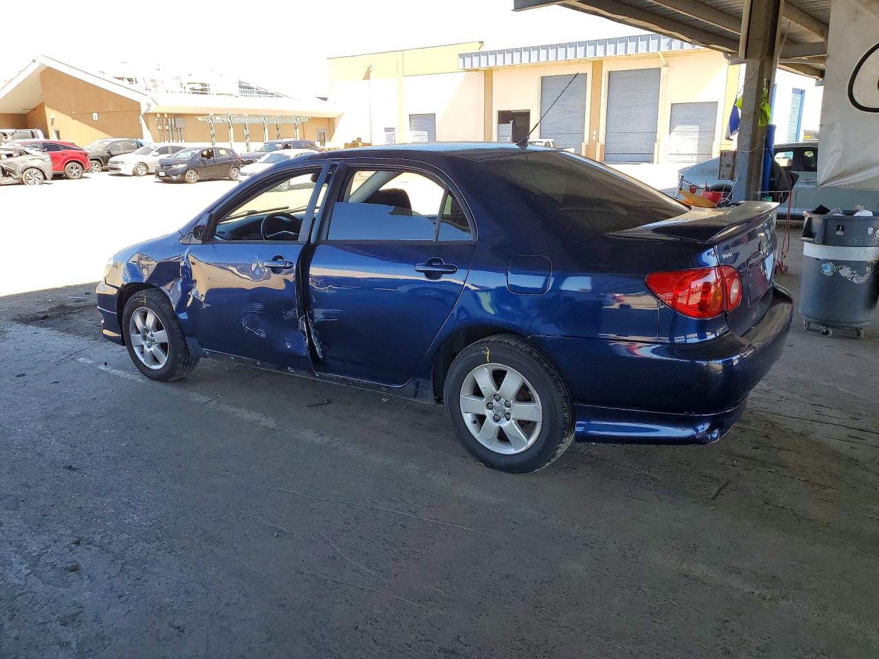 2005 Toyota Corolla S Blue vin: 1NXBR30E55Z560748