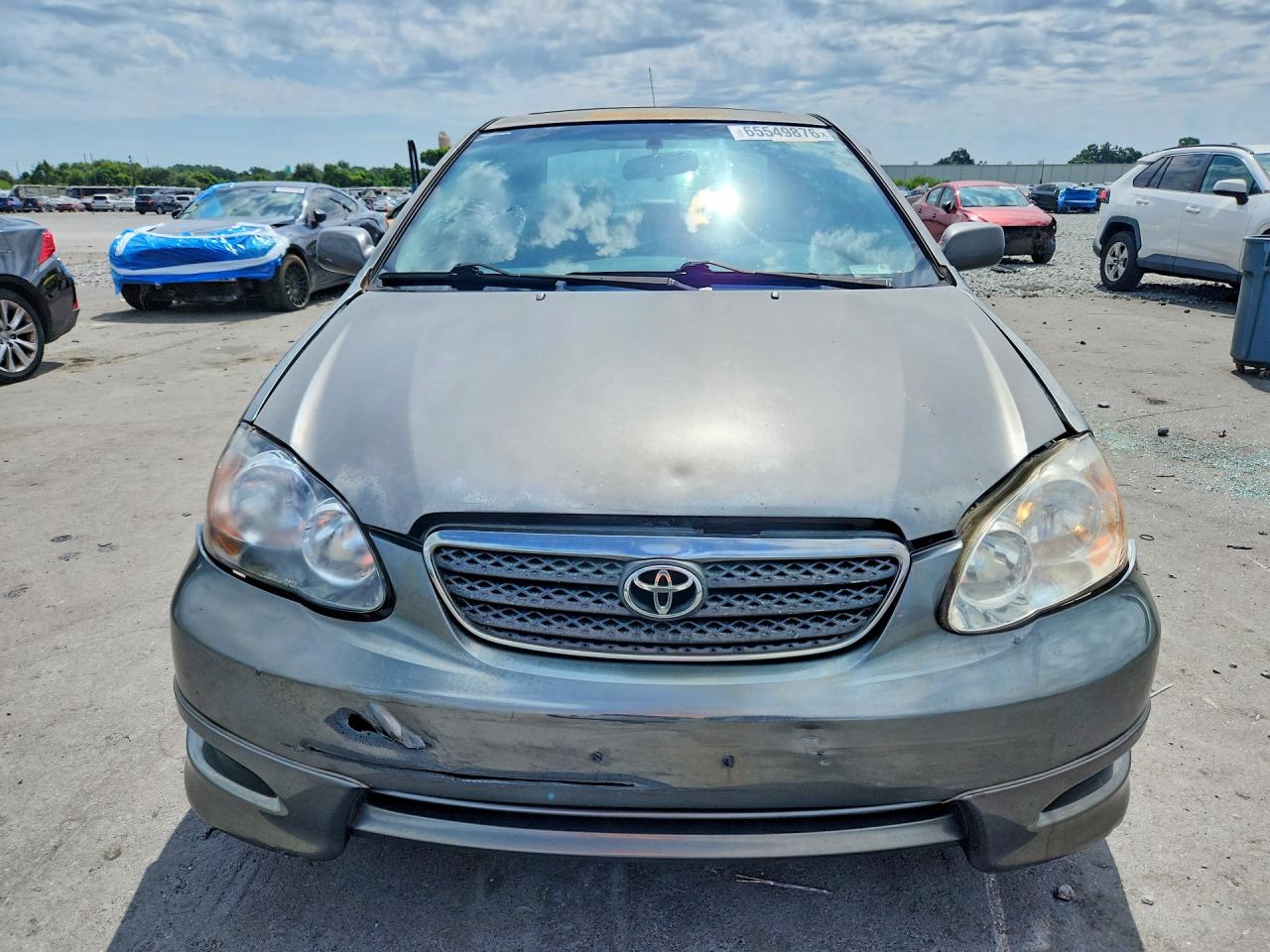 2006 Toyota Corolla S Серый vin: 1NXBR30E56Z630962