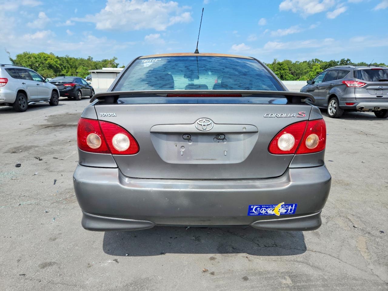 2006 Toyota Corolla S Серый vin: 1NXBR30E56Z630962