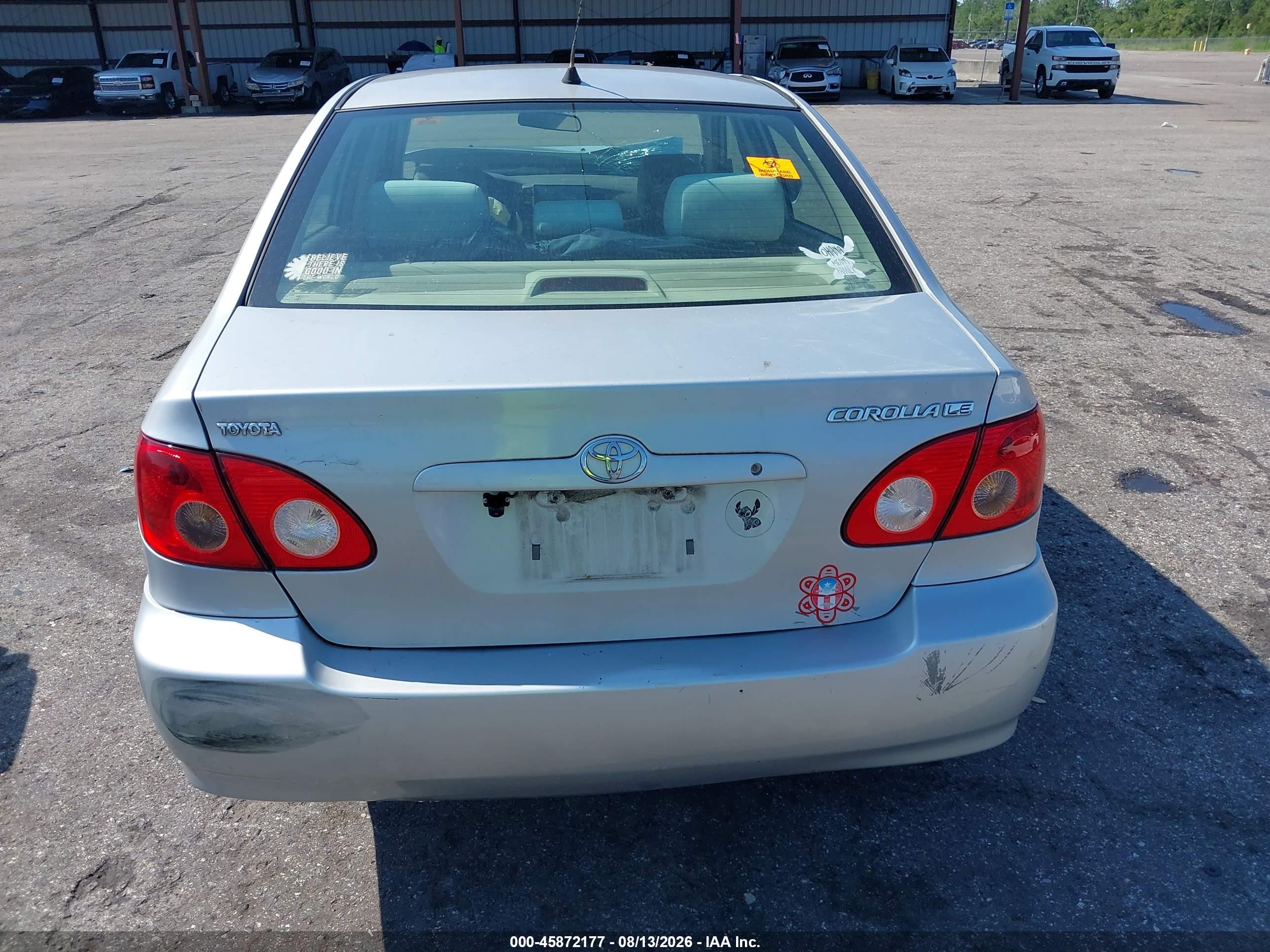 2008 Toyota Corolla Le Серебряный vin: 1NXBR30E58Z989893