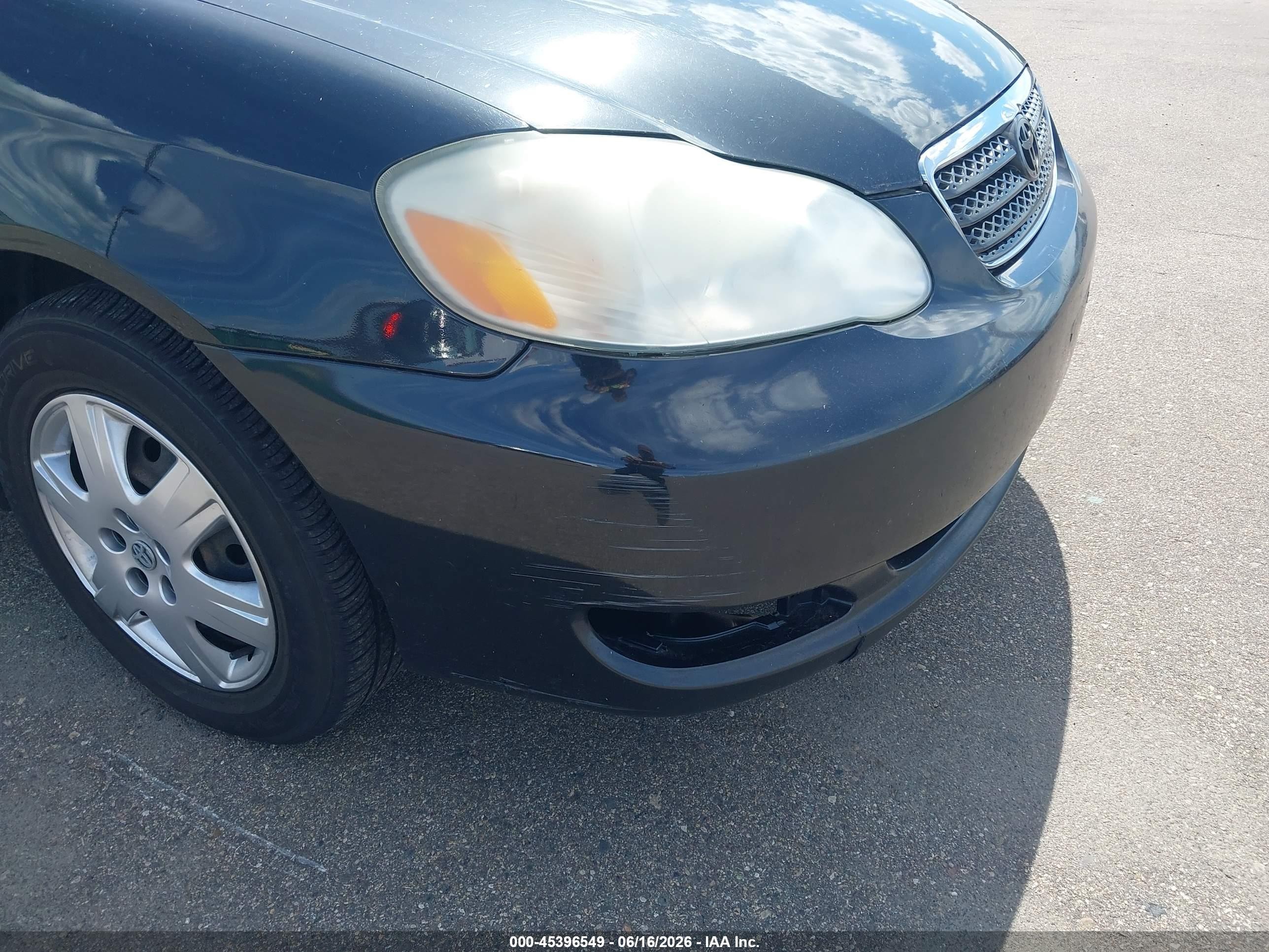 2005 Toyota Corolla Le Black vin: 1NXBR30E65Z469844