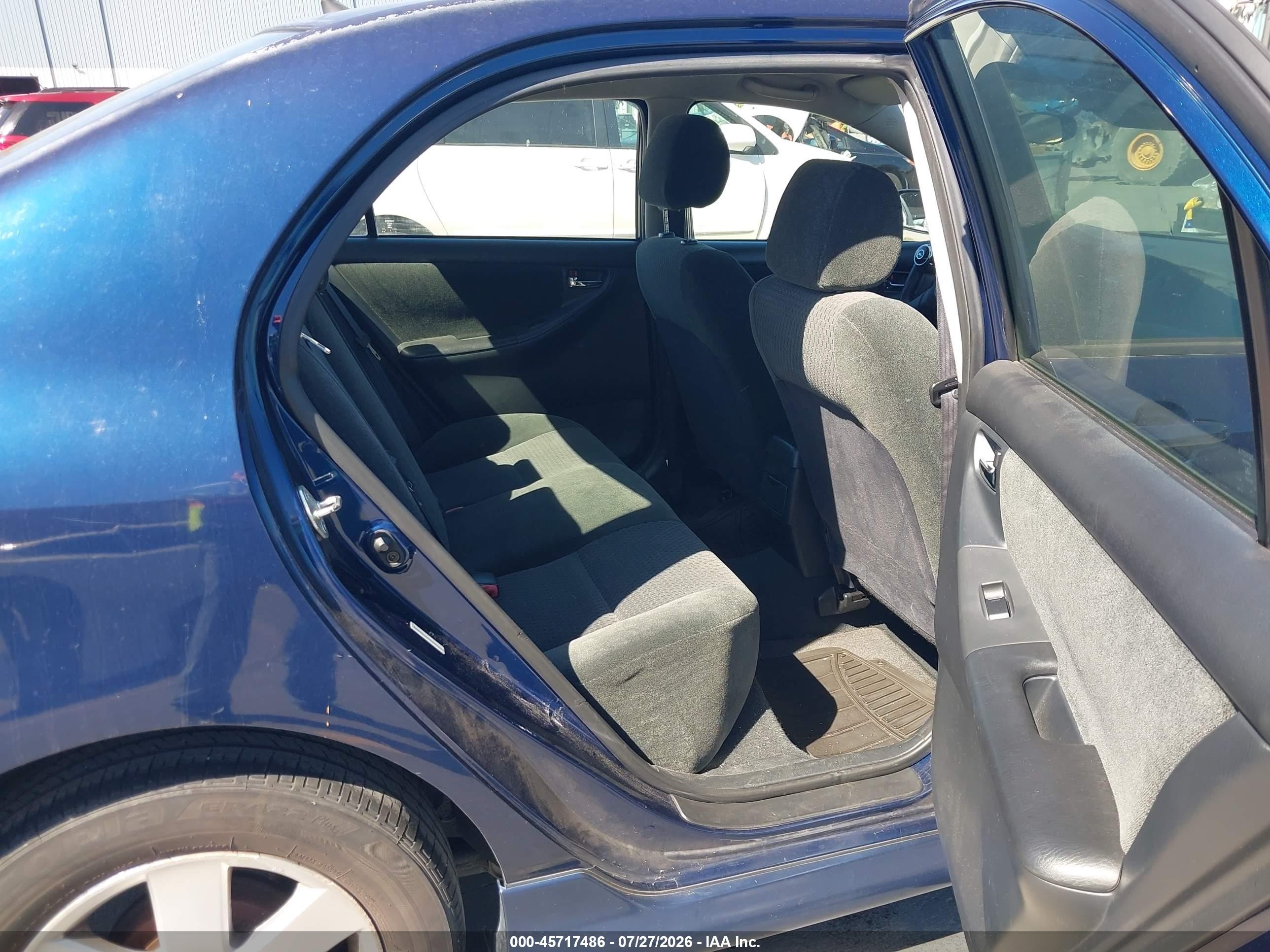 2005 Toyota Corolla S Blue vin: 1NXBR30E65Z489818