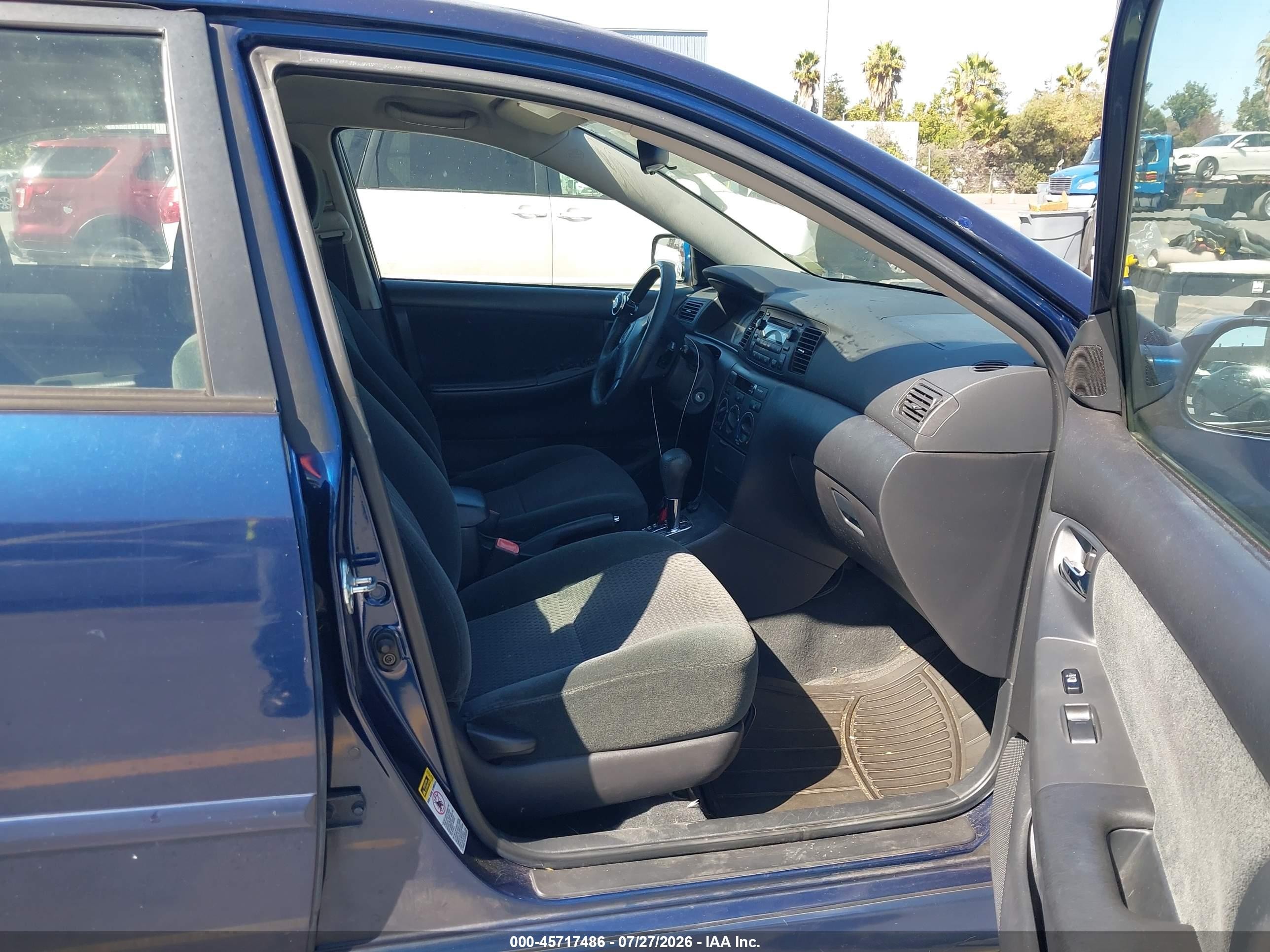 2005 Toyota Corolla S Blue vin: 1NXBR30E65Z489818
