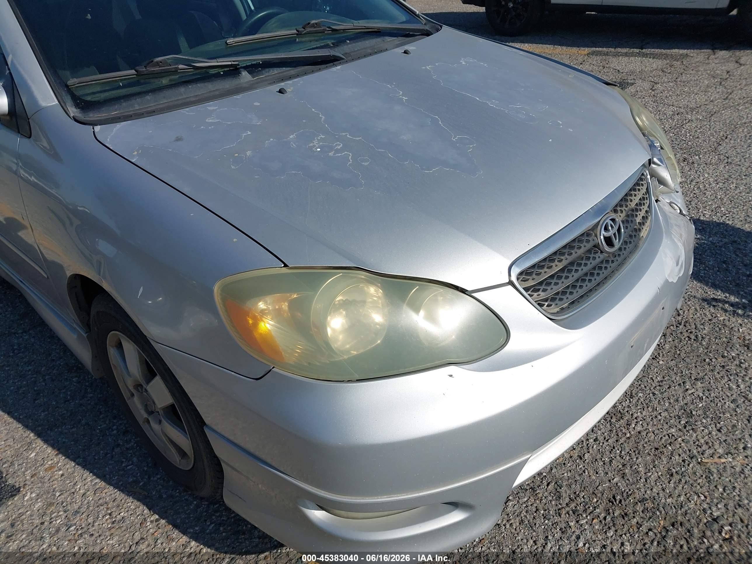 2007 Toyota Corolla S Серебряный vin: 1NXBR30E67Z765482