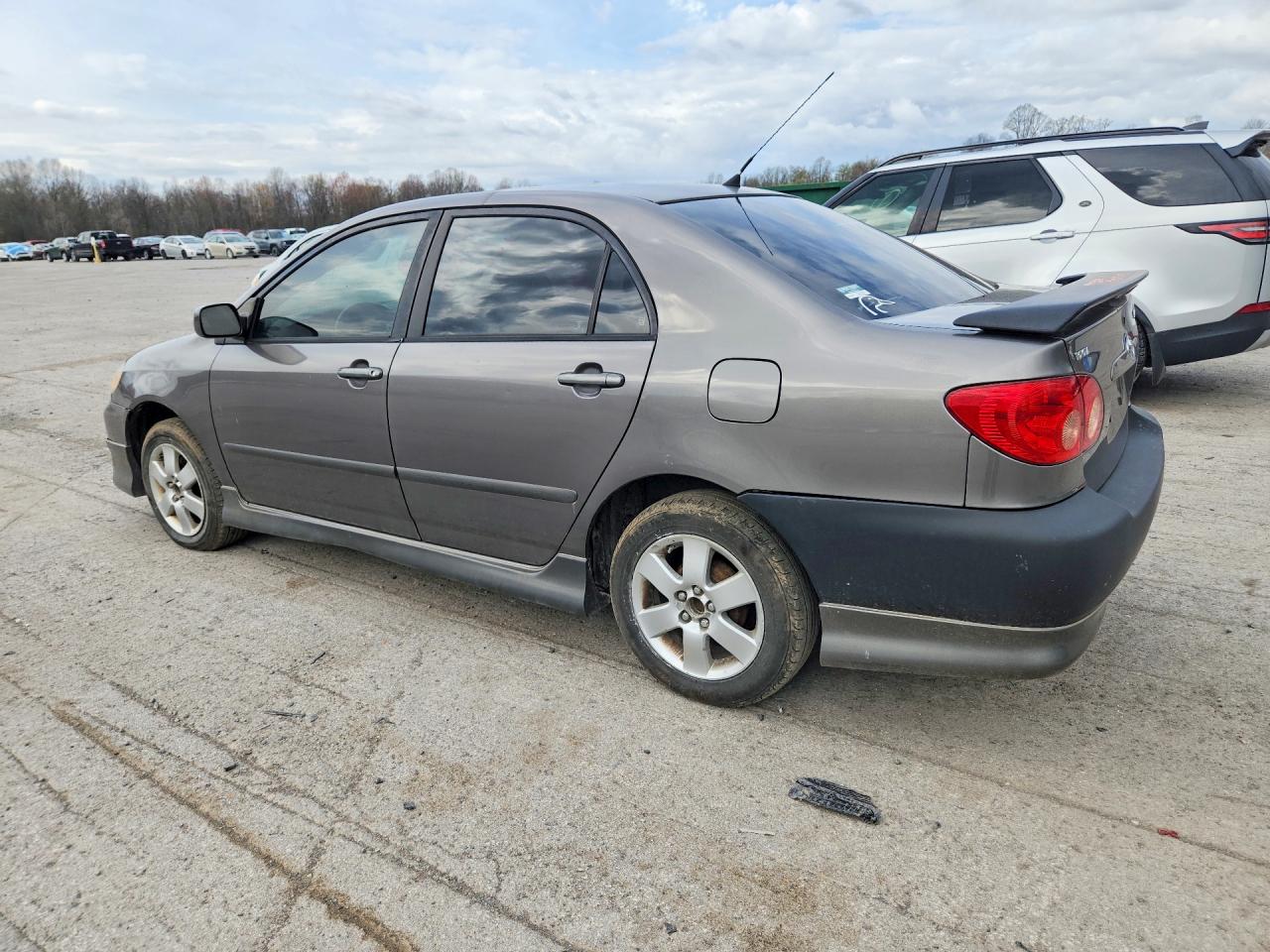 2008 Toyota Corolla S Серый vin: 1NXBR30E68Z964159