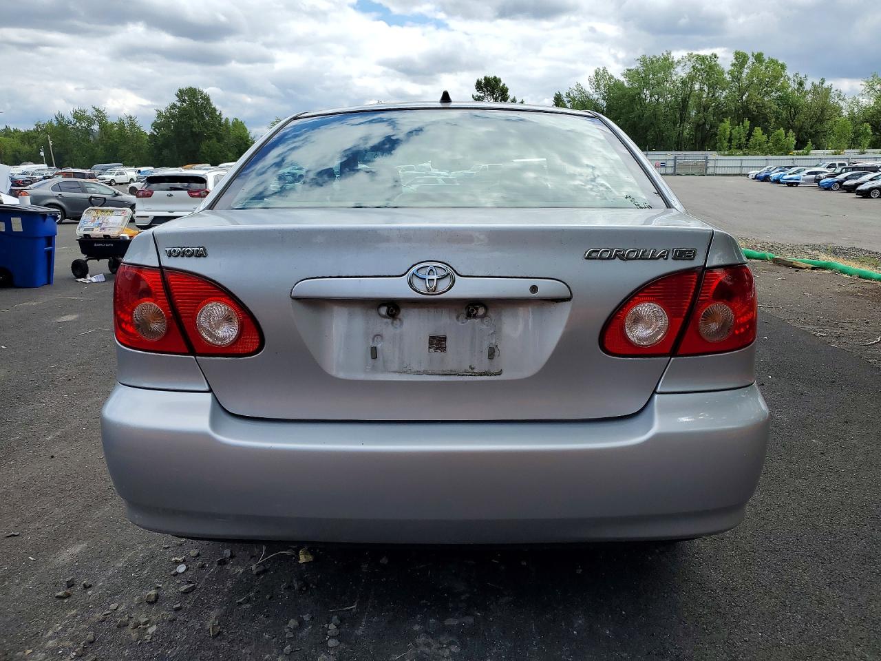 2005 Toyota Corolla Le Серебряный vin: 1NXBR30E75Z481002