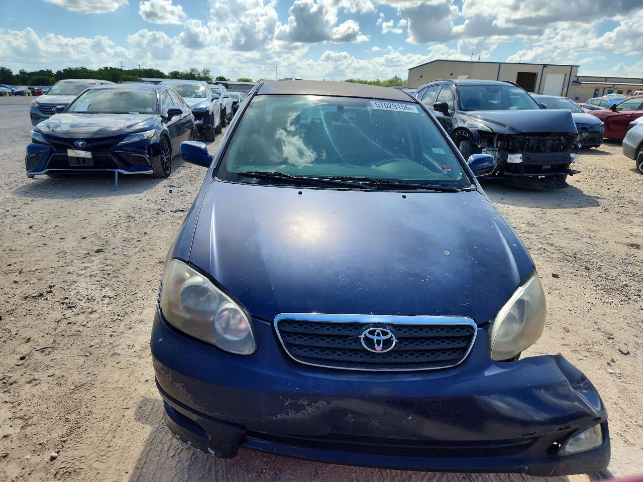 2007 Toyota Corolla Blue vin: 1NXBR30E77Z799575