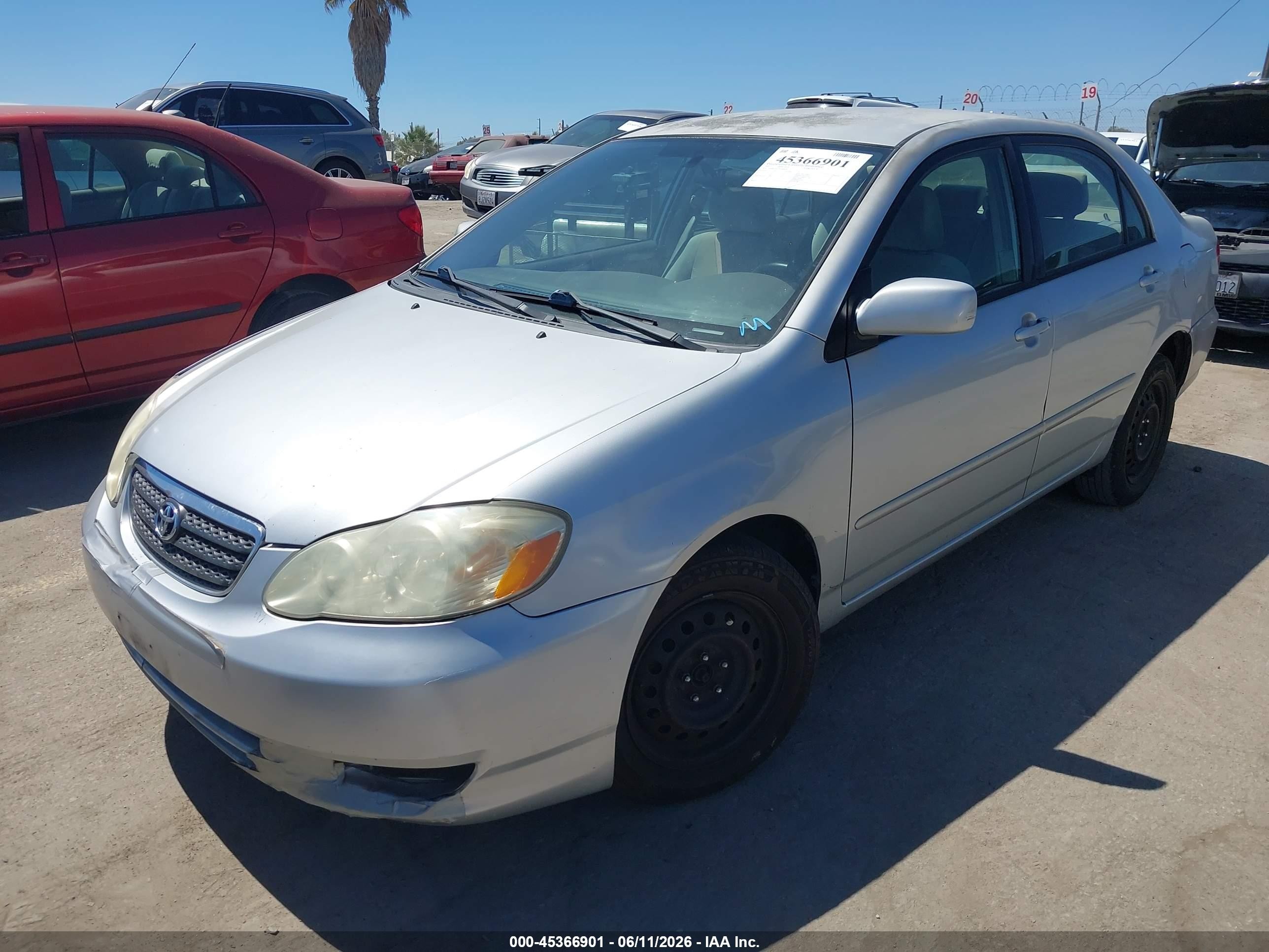 2007 Toyota Corolla Le Gray vin: 1NXBR30E77Z908438