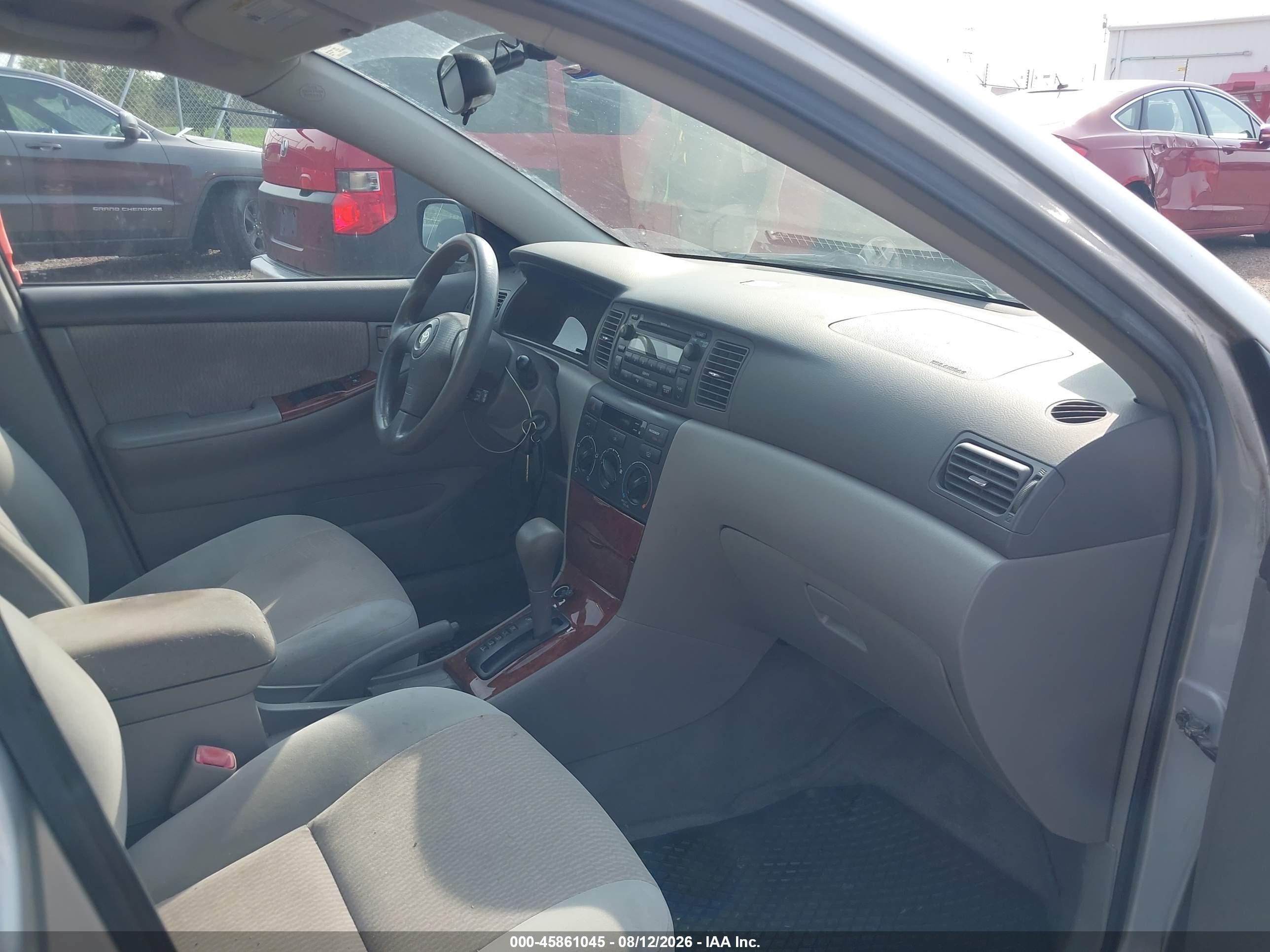 2008 Toyota Corolla Le Silver vin: 1NXBR30E78Z027675