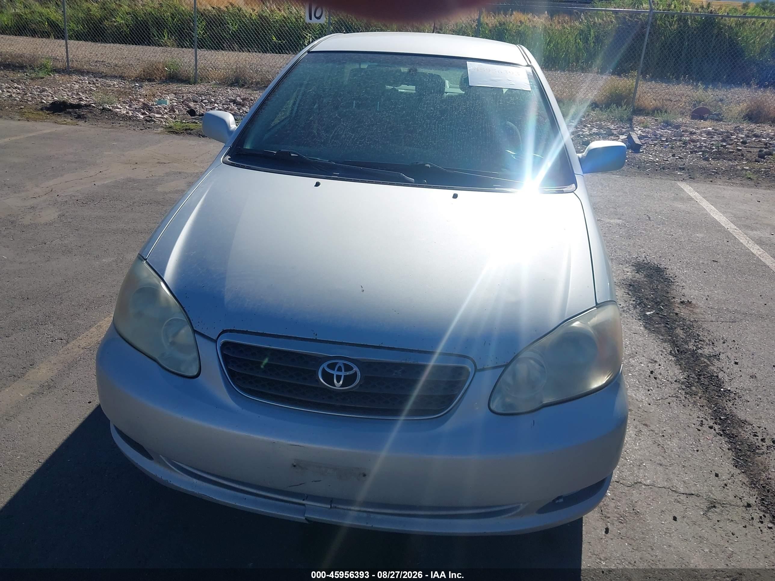 2005 Toyota Corolla Le Silver vin: 1NXBR30E85Z469392