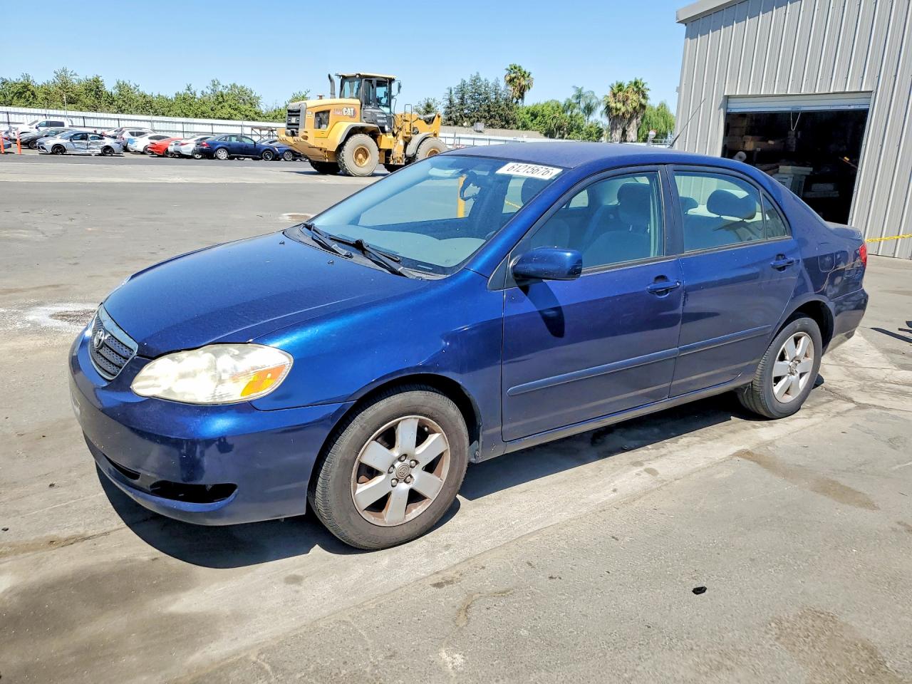 2007 Toyota Corolla Le Blue vin: 1NXBR30E97Z832317
