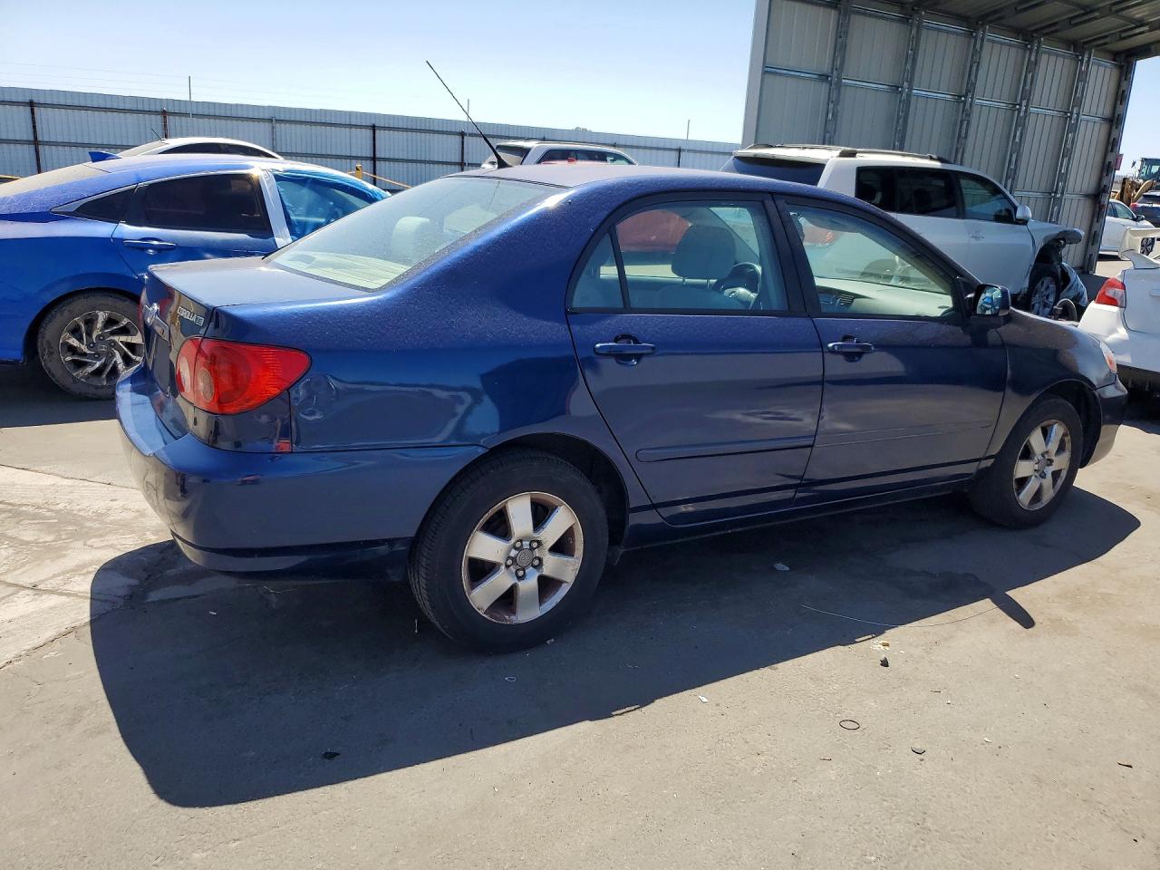 2007 Toyota Corolla Le Blue vin: 1NXBR30E97Z832317