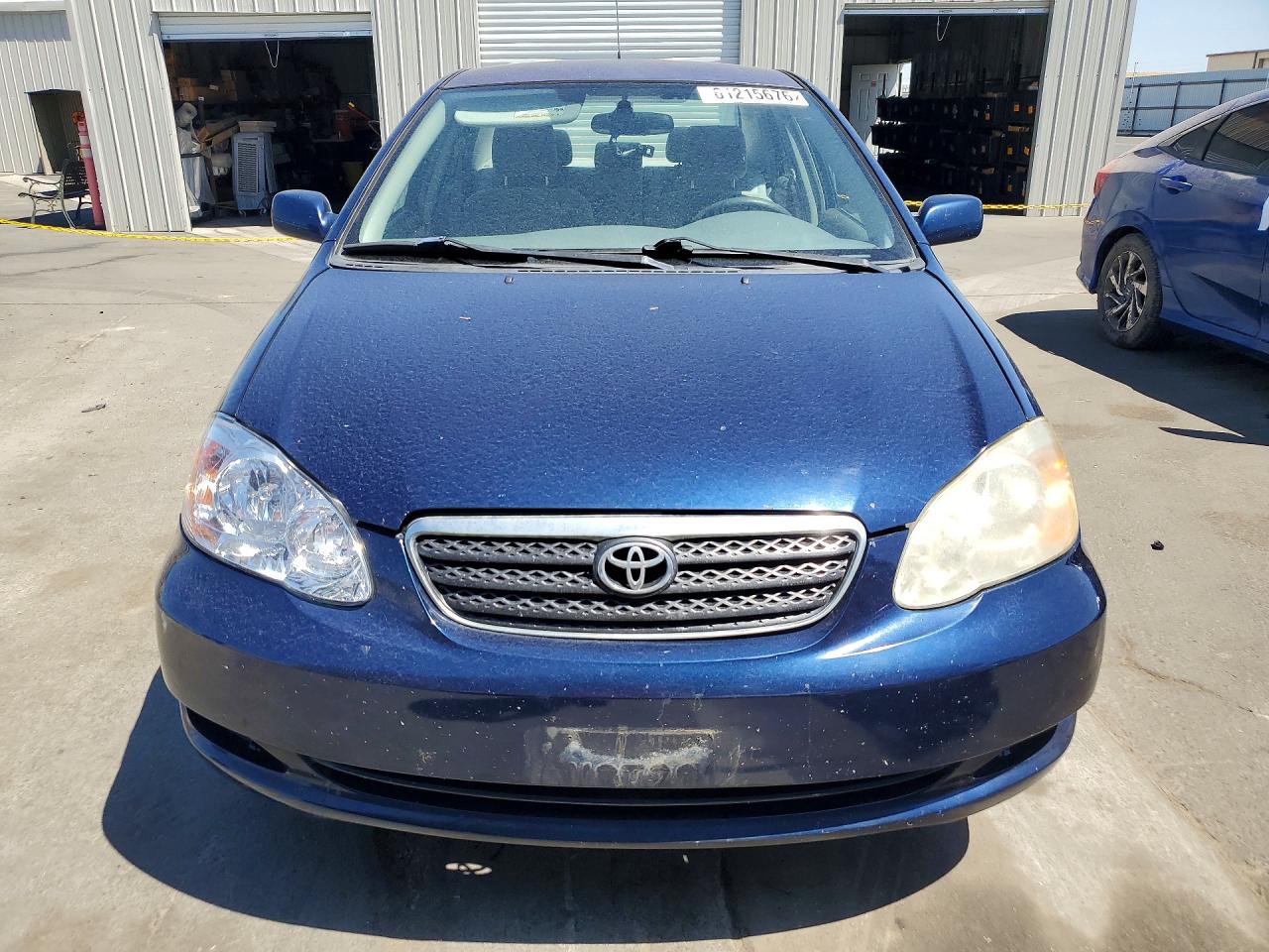 2007 Toyota Corolla Le Blue vin: 1NXBR30E97Z832317