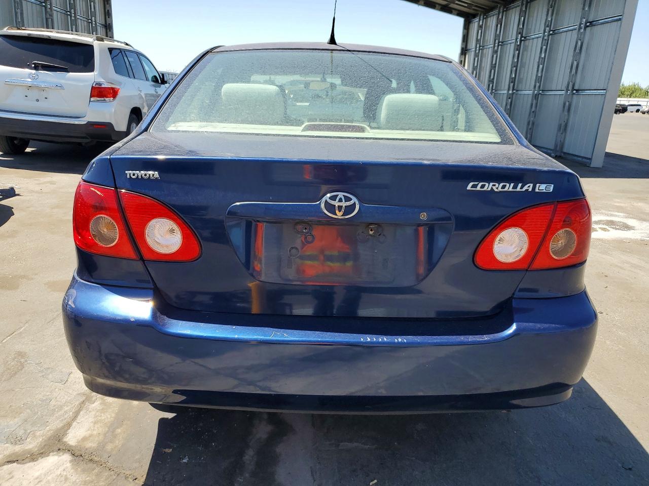 2007 Toyota Corolla Le Blue vin: 1NXBR30E97Z832317