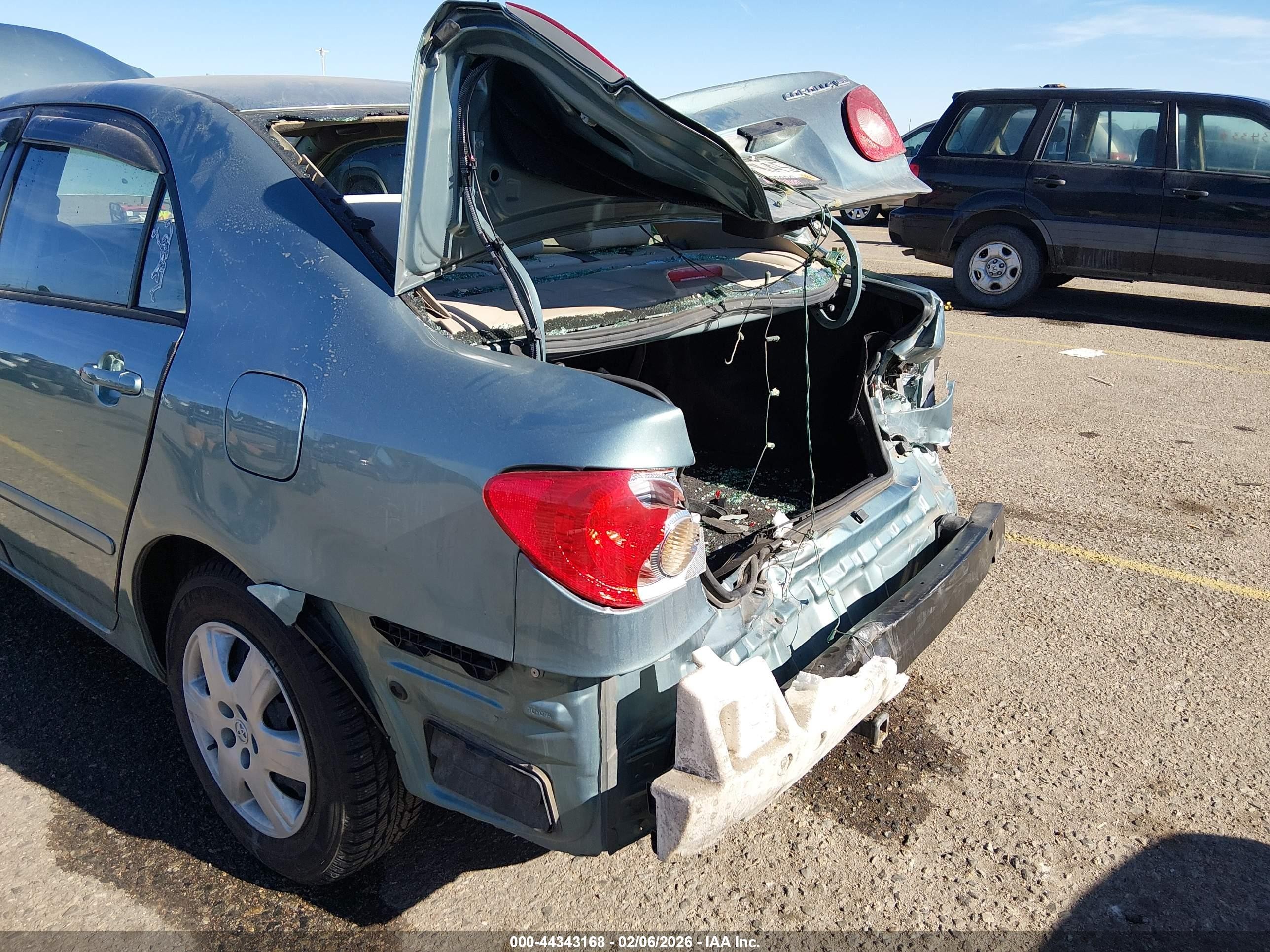 2007 Toyota Corolla Le Teal vin: 1NXBR30E97Z852387