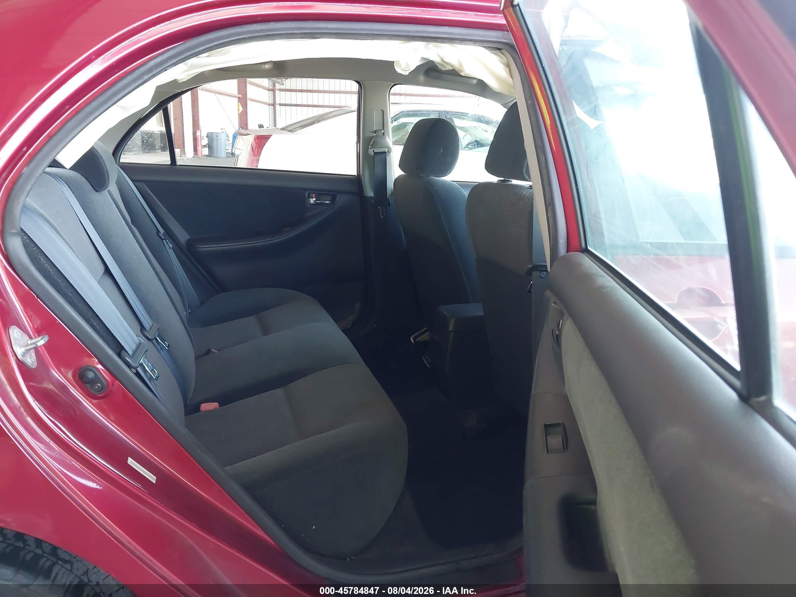 2007 Toyota Corolla S Red vin: 1NXBR30E97Z910465