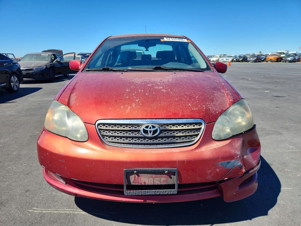 2007 Toyota Corolla S Красный vin: 1NXBR30E97Z917237