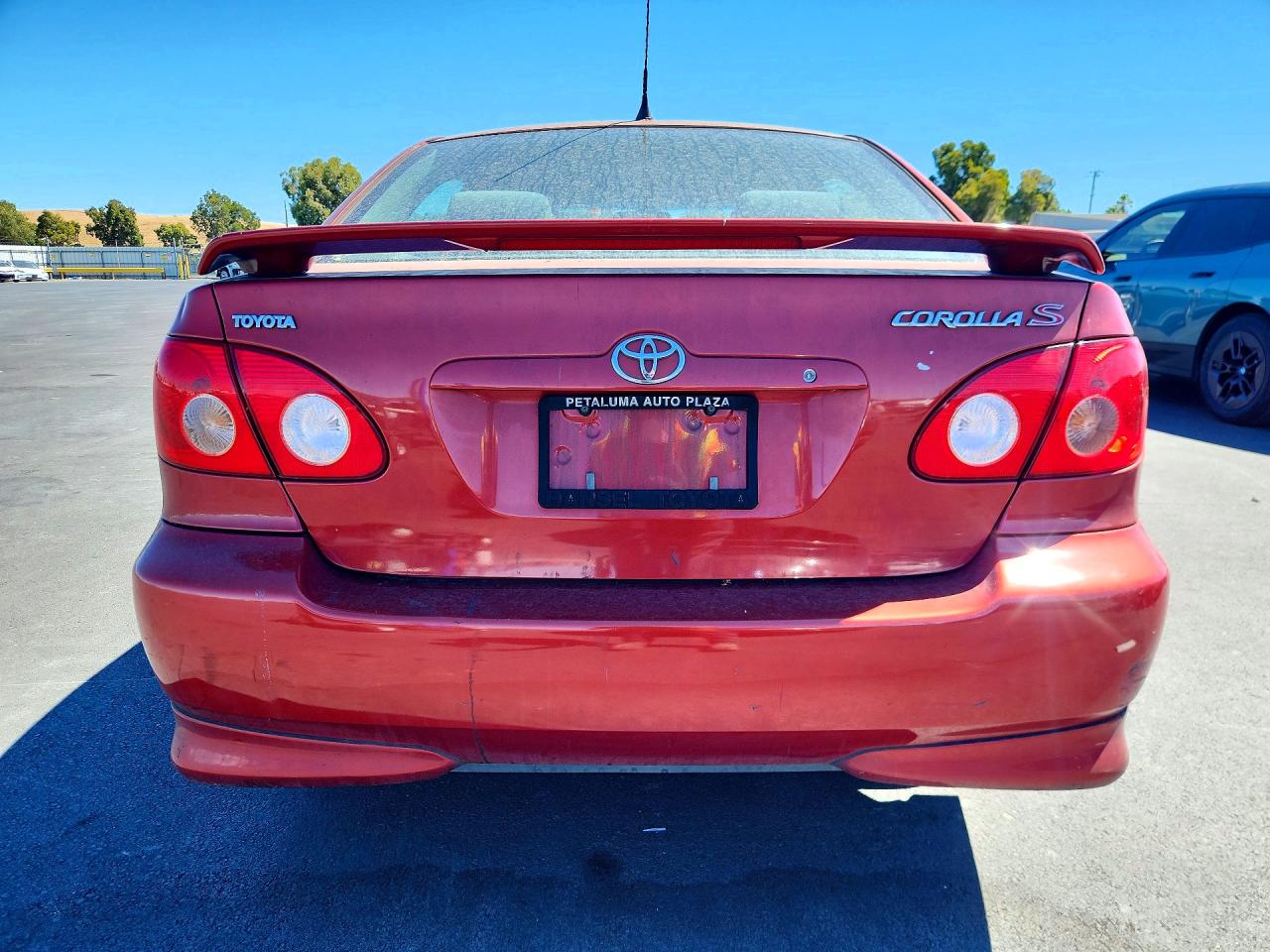 2007 Toyota Corolla S Красный vin: 1NXBR30E97Z917237