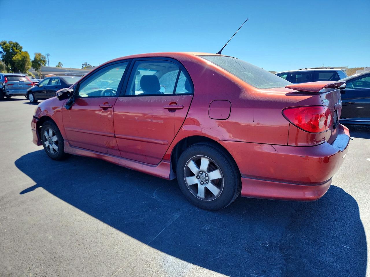 2007 Toyota Corolla S Красный vin: 1NXBR30E97Z917237