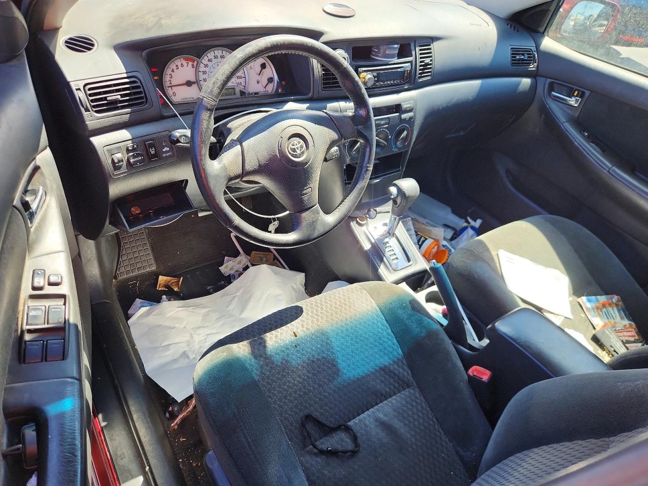 2007 Toyota Corolla S Красный vin: 1NXBR30E97Z917237