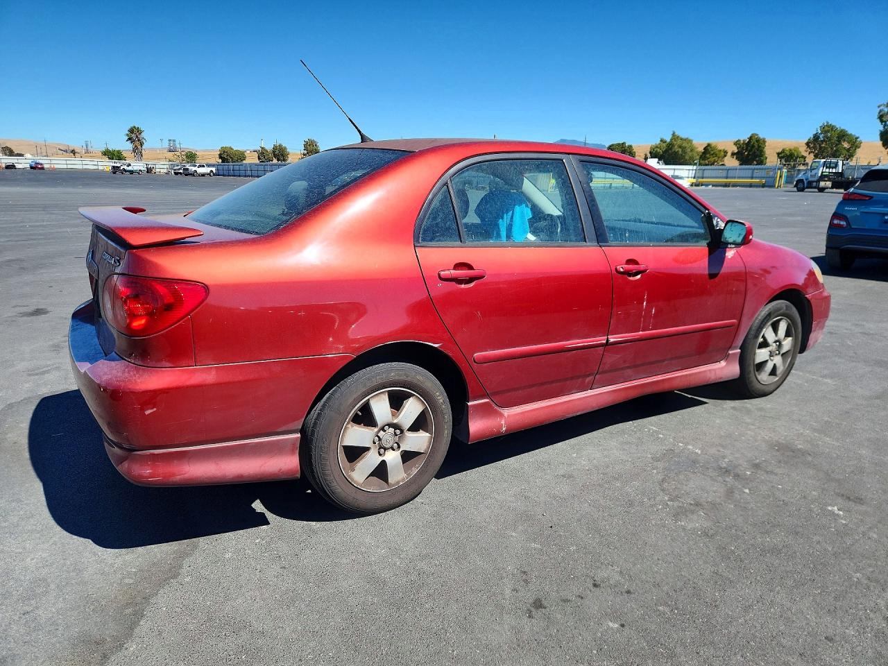 2007 Toyota Corolla S Красный vin: 1NXBR30E97Z917237