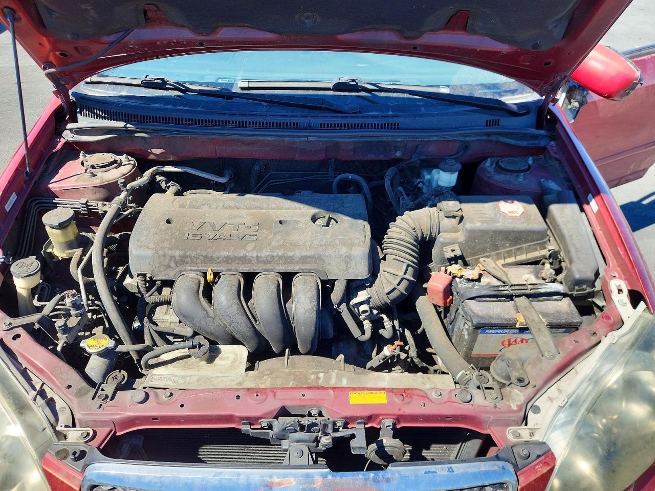 2007 Toyota Corolla S Красный vin: 1NXBR30E97Z917237