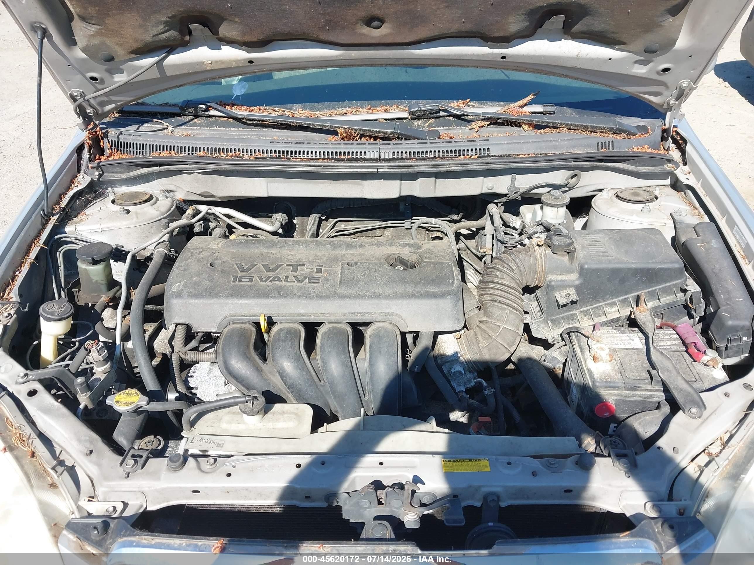 2008 Toyota Corolla Le Silver vin: 1NXBR30E98Z991002