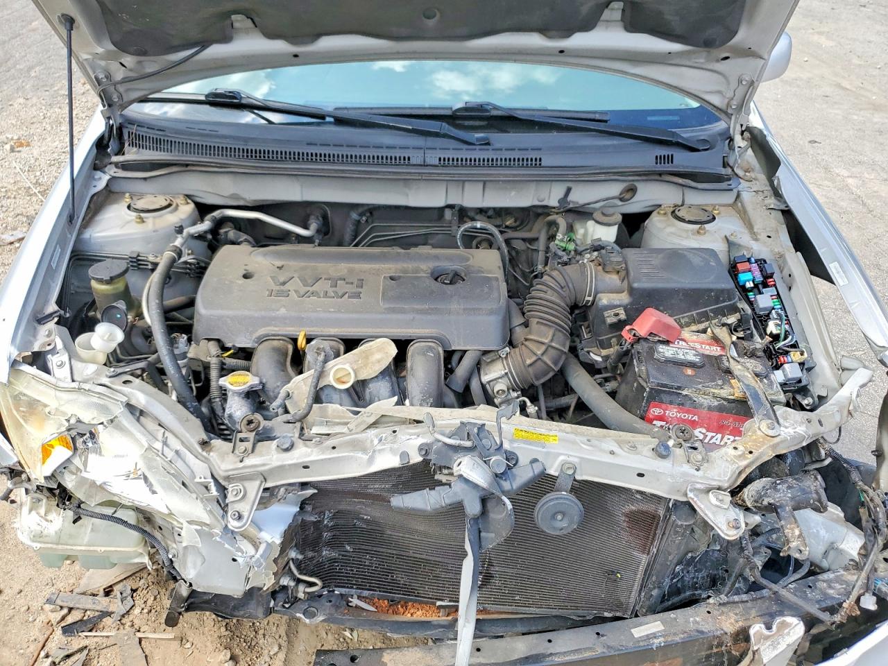 2005 Toyota Corolla Le Silver vin: 1NXBR30EX5Z490583