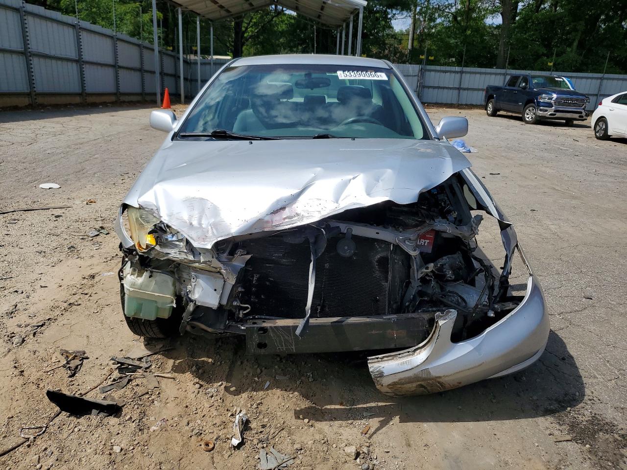 2005 Toyota Corolla Le Silver vin: 1NXBR30EX5Z490583