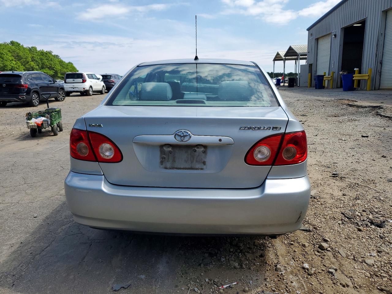 2005 Toyota Corolla Le Silver vin: 1NXBR30EX5Z490583