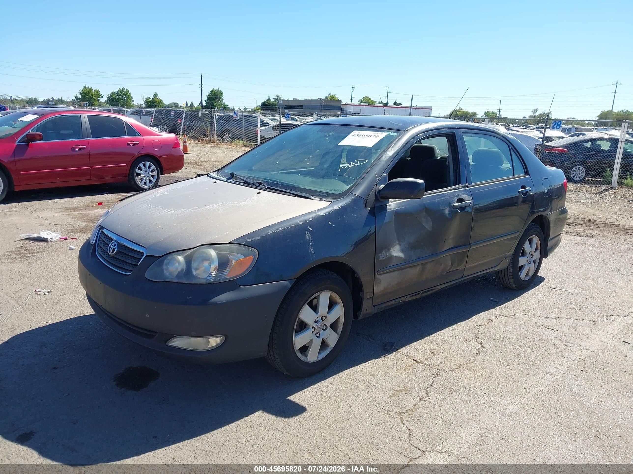 2007 Toyota Corolla S Black vin: 1NXBR30EX7Z800492