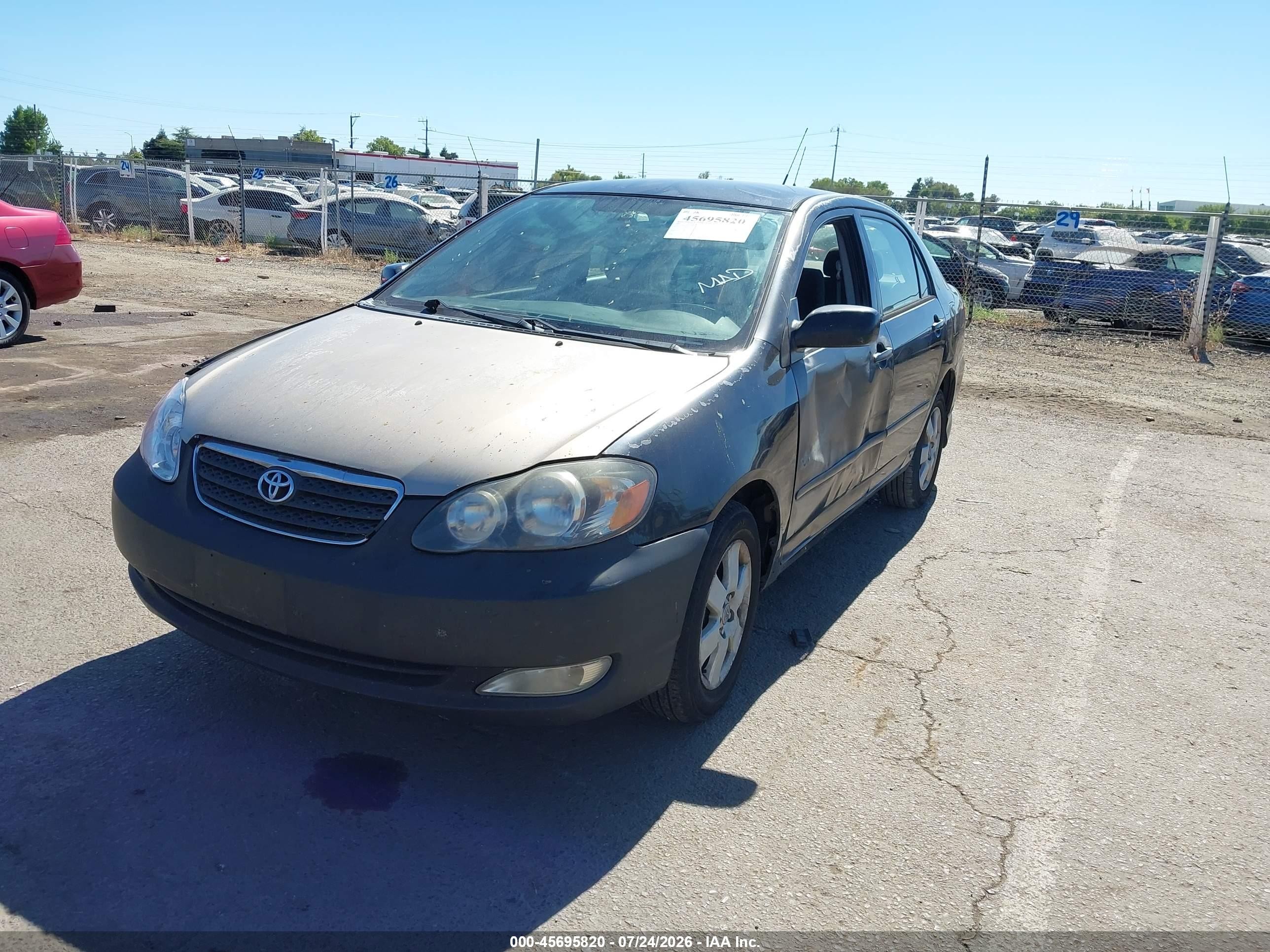 2007 Toyota Corolla S Black vin: 1NXBR30EX7Z800492