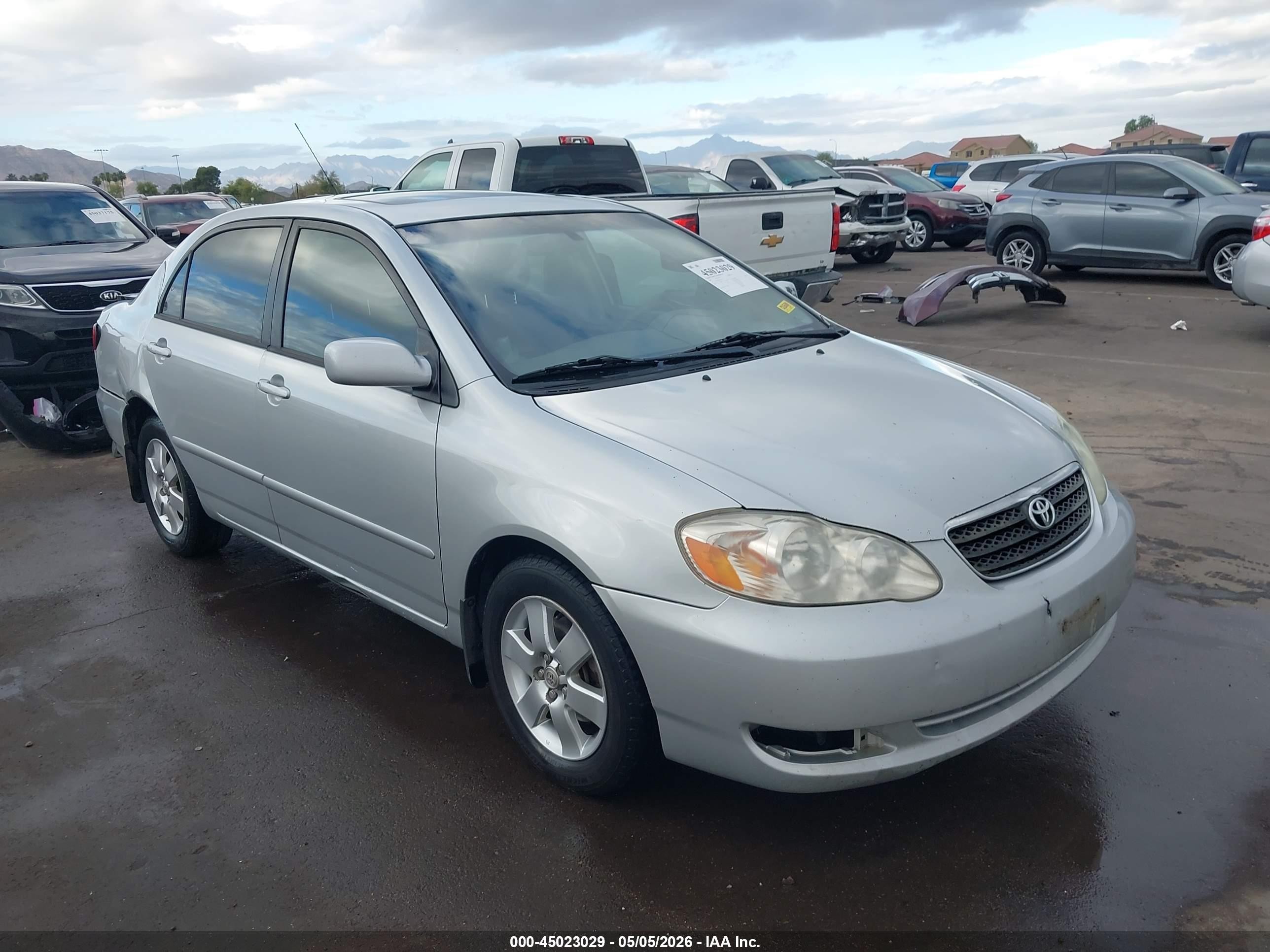 2007 Toyota Corolla Le Silver vin: 1NXBR30EX7Z836277