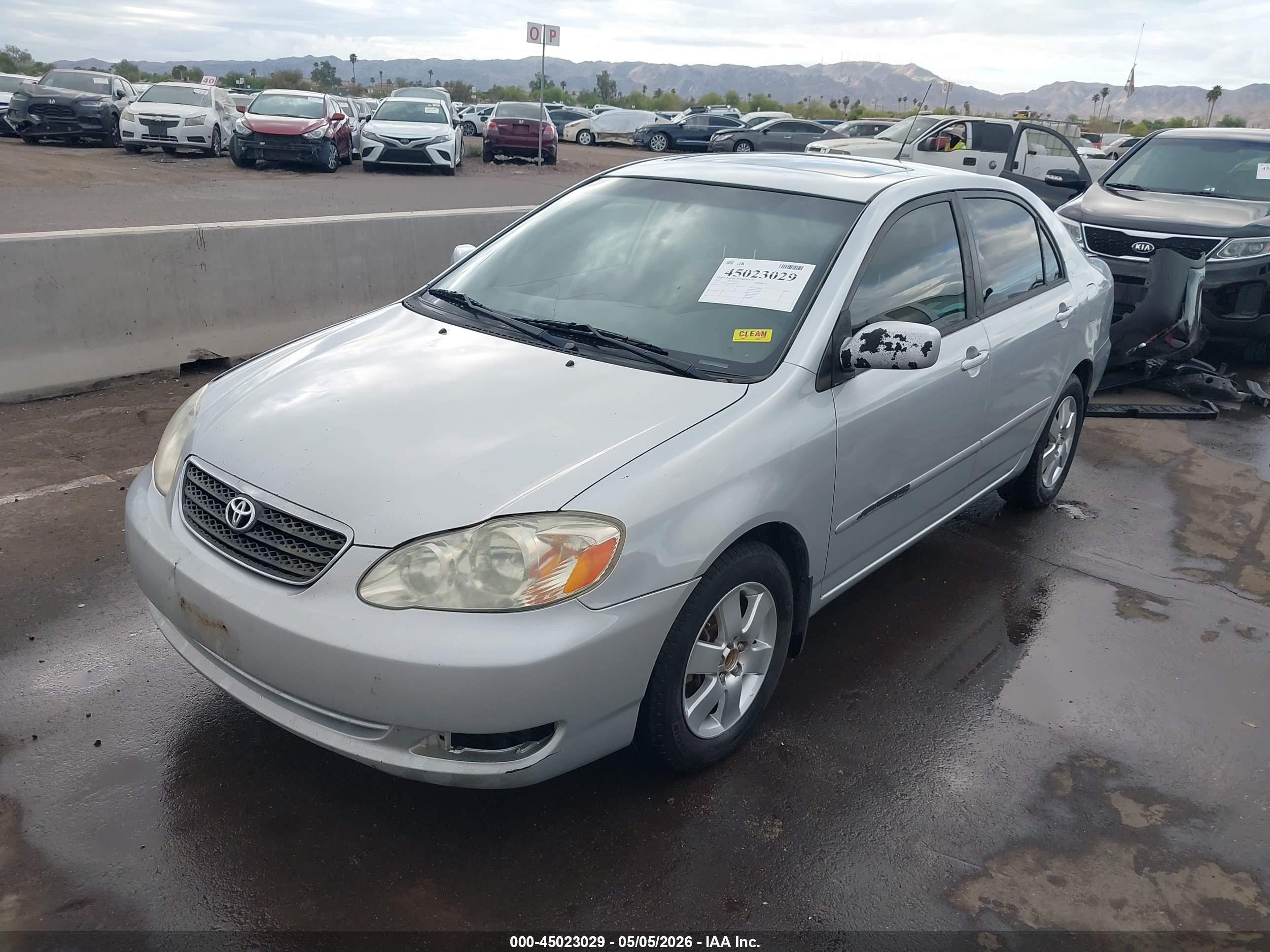 2007 Toyota Corolla Le Silver vin: 1NXBR30EX7Z836277