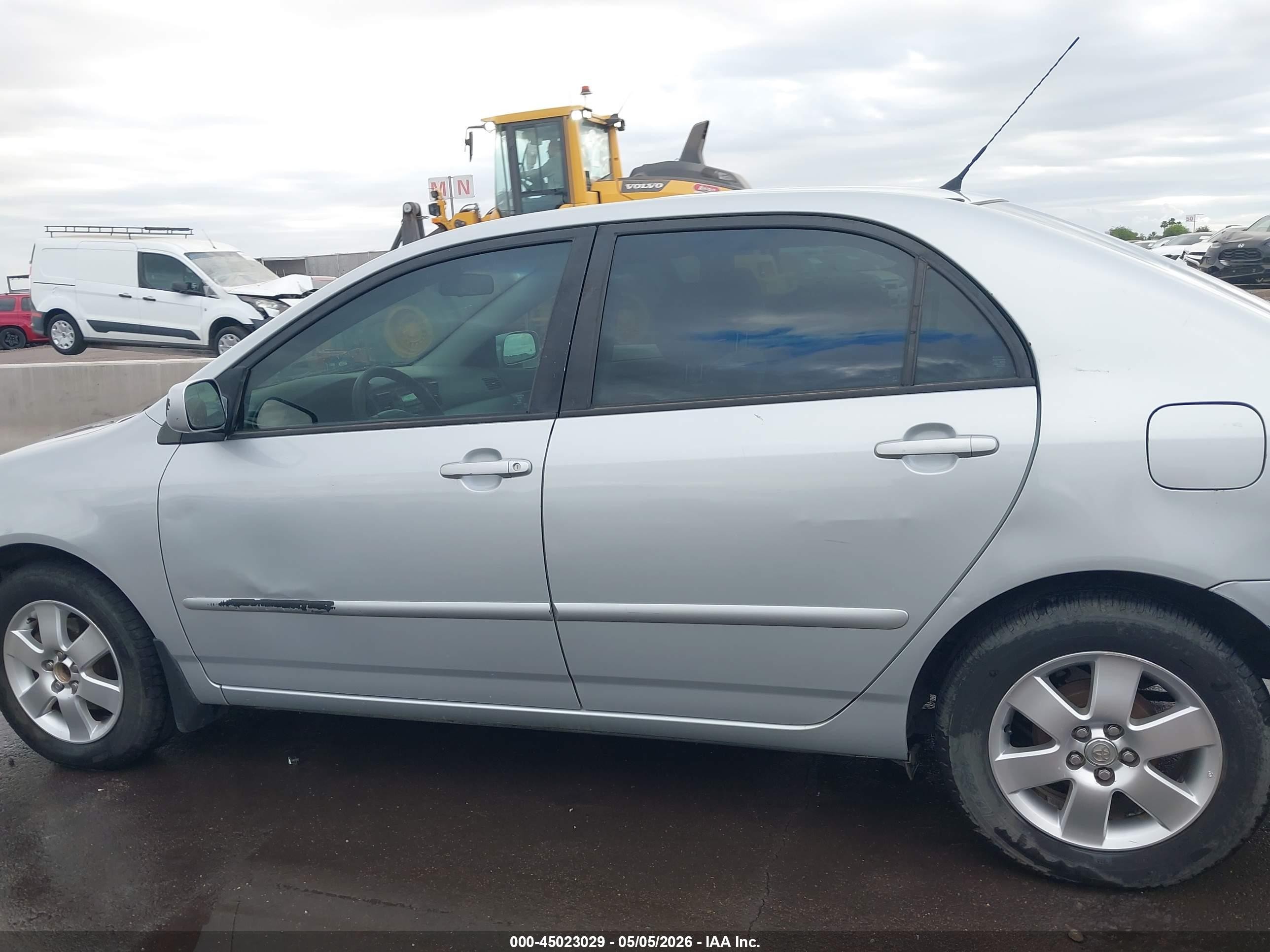 2007 Toyota Corolla Le Silver vin: 1NXBR30EX7Z836277