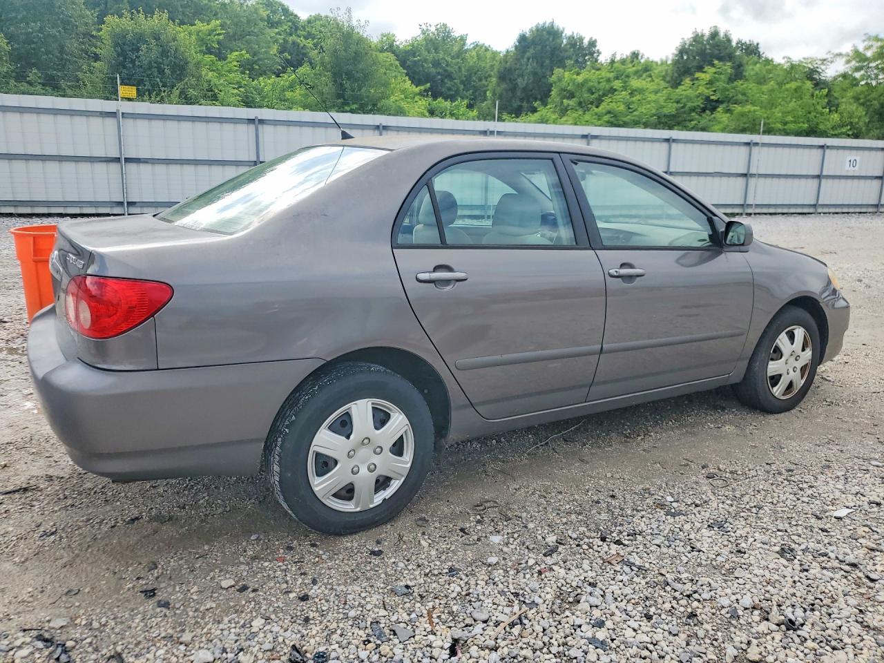 2007 Toyota Corolla Le Gray vin: 1NXBR30EX7Z881929