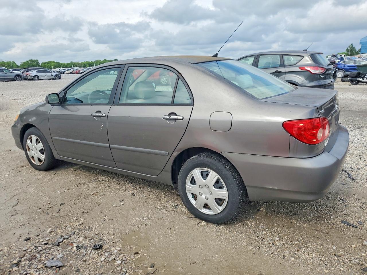 2007 Toyota Corolla Le Gray vin: 1NXBR30EX7Z881929