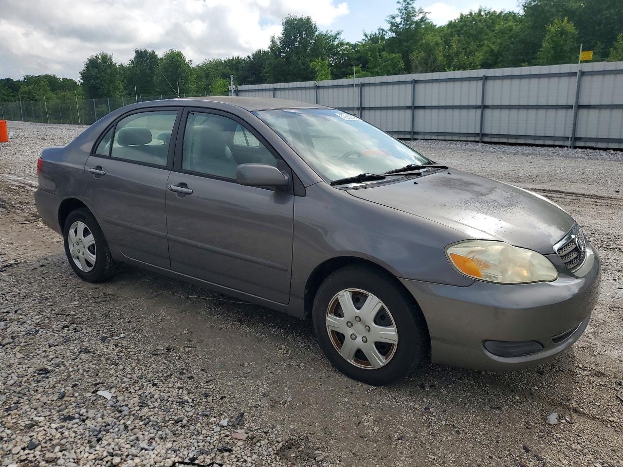 2007 Toyota Corolla Le Gray vin: 1NXBR30EX7Z881929
