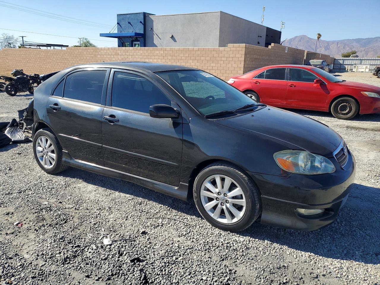 2008 Toyota Corolla S Black vin: 1NXBR30EX8Z955464