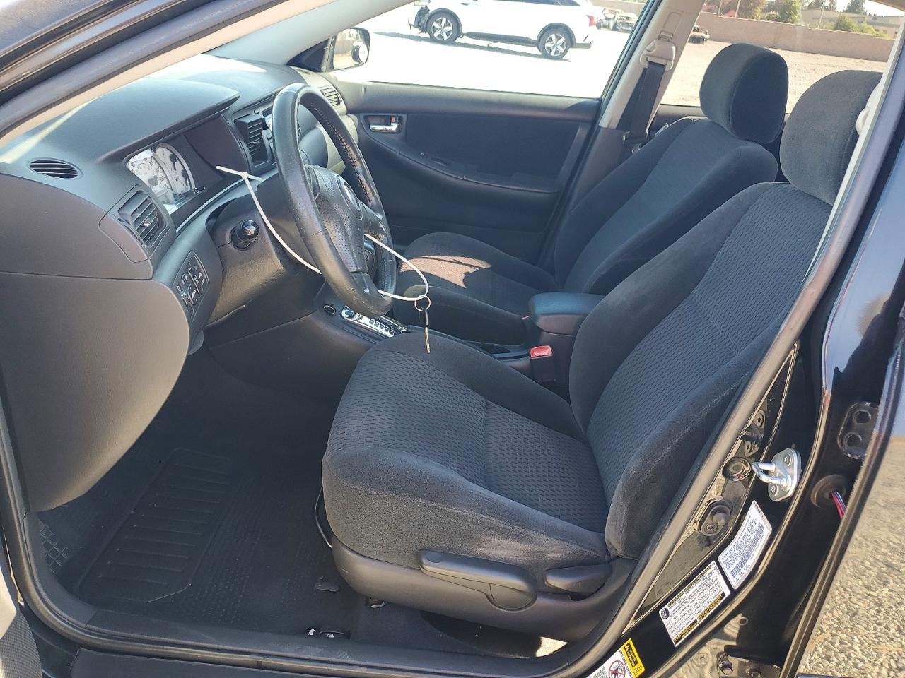 2008 Toyota Corolla S Black vin: 1NXBR30EX8Z955464