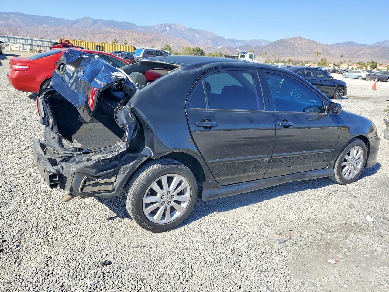 2008 Toyota Corolla S Black vin: 1NXBR30EX8Z955464