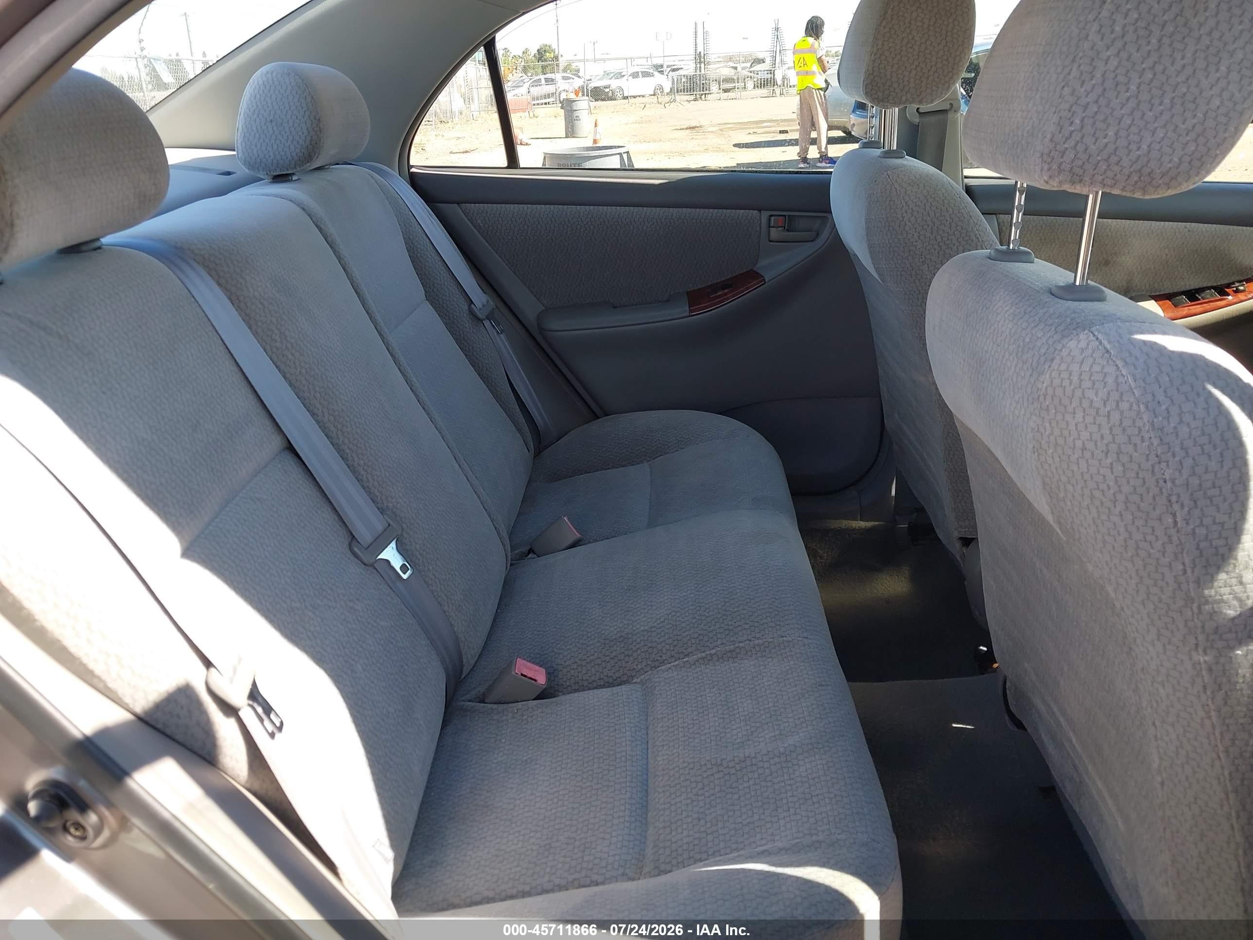 2003 Toyota Corolla Le Gray vin: 1NXBR32E03Z065349