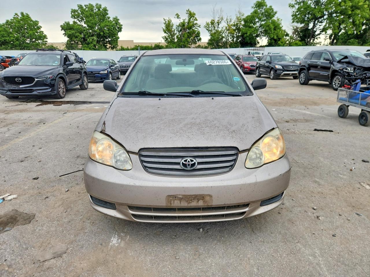 2003 Toyota Corolla Silver vin: 1NXBR32E03Z094298