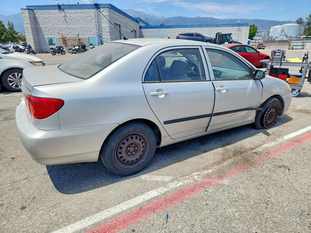 2003 Toyota Corolla Ce Серый vin: 1NXBR32E03Z181778