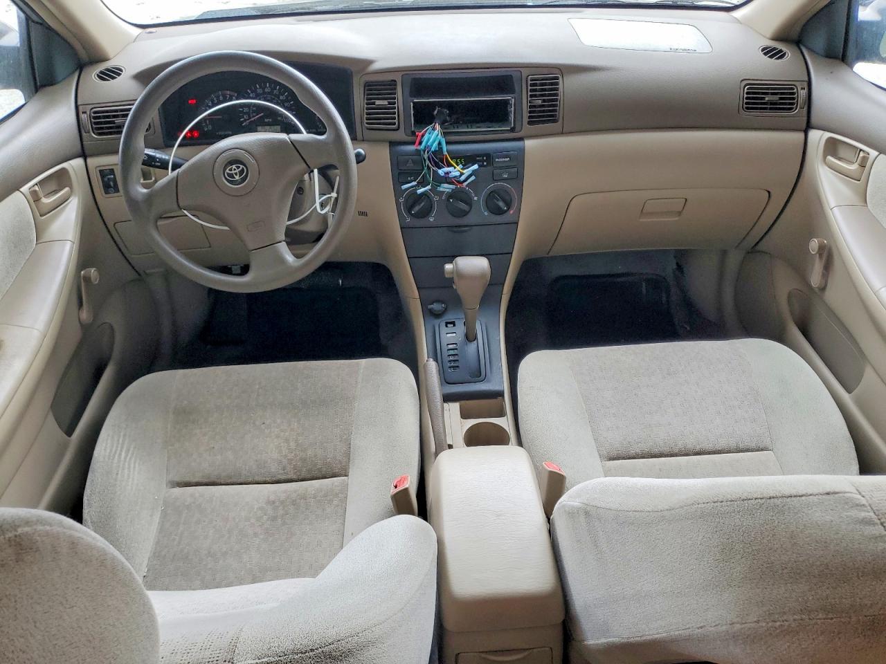 2004 Toyota Corolla Ce Gray vin: 1NXBR32E04Z232102
