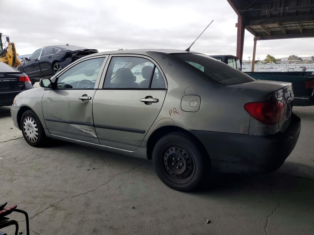 2004 Toyota Corolla Ce Gray vin: 1NXBR32E04Z232102