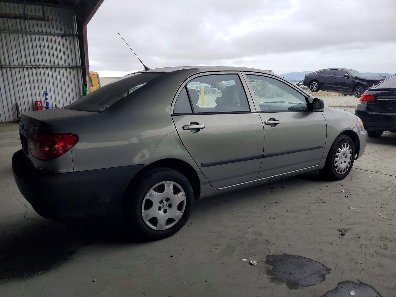 2004 Toyota Corolla Ce Gray vin: 1NXBR32E04Z232102
